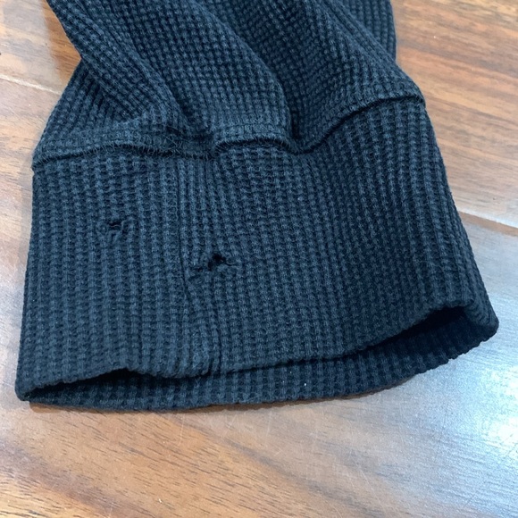 Maison Margiela Paris Black Waffle Knit Atelier Hoodie - MENS SIZE 50 - Picture 12 of 16